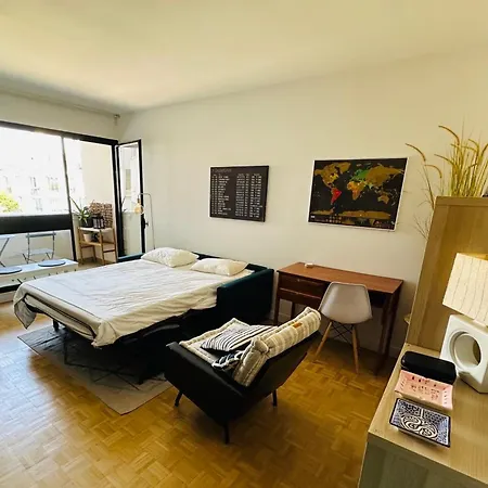 Charming T2 With Balcony Near The Bastille Appartamento